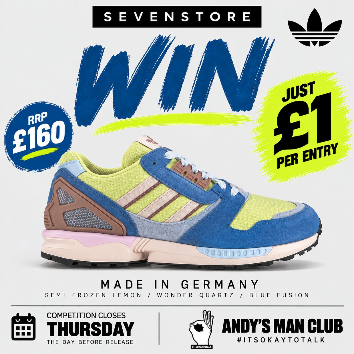 adidas ZX 8000 - Made in Germany 