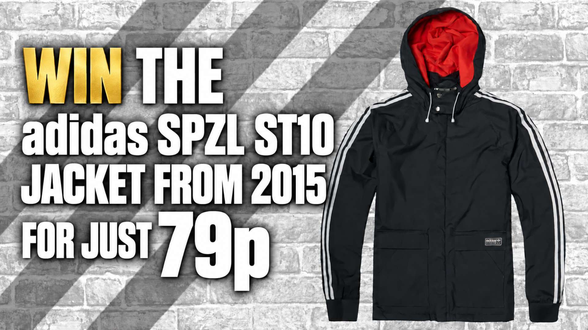 adidas SPZL ST10 2015 Jacket BNWT 