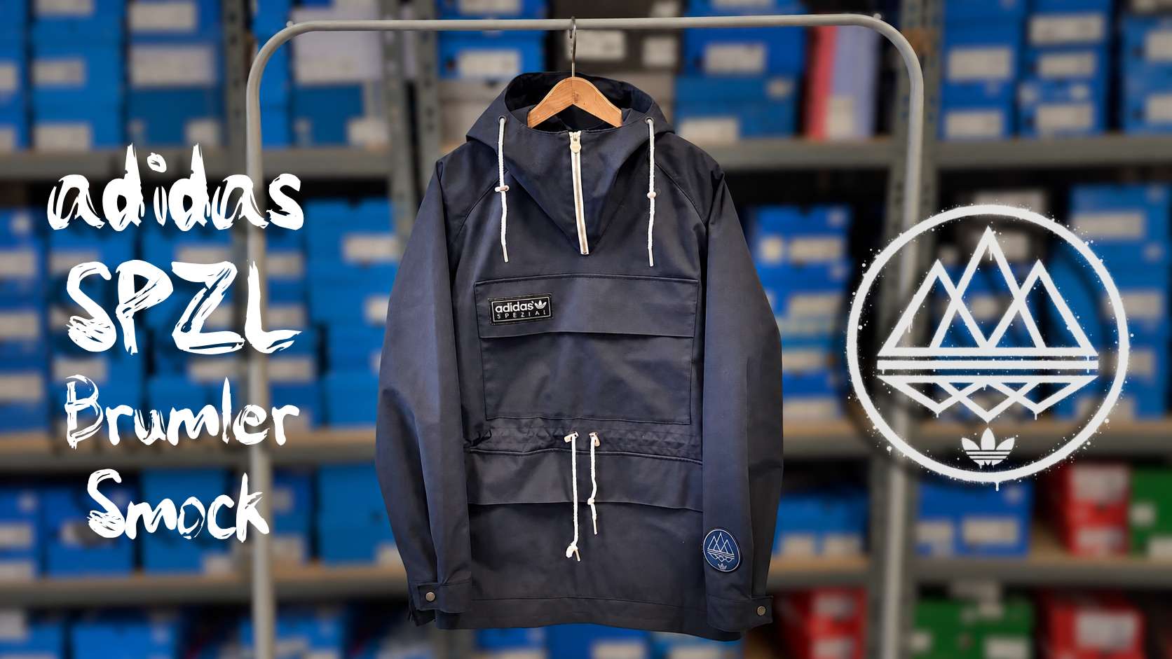 *Rare* adidas SPZL Brumler Smock 2018 