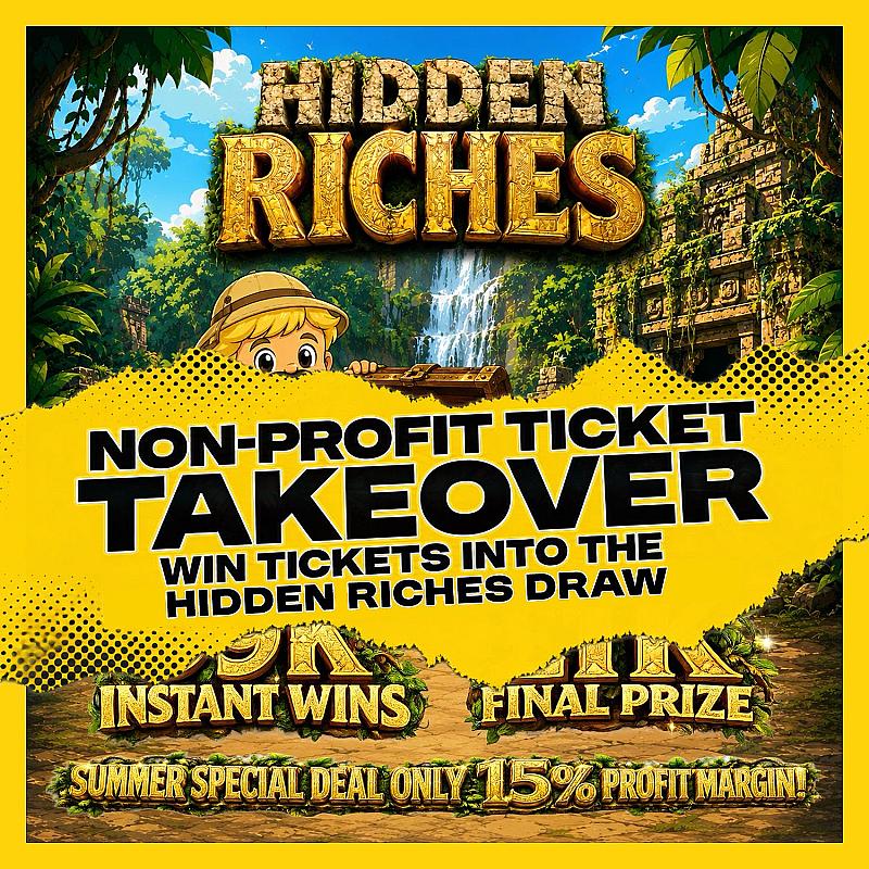 Hidden Riches SUPER NON PROFIT Ticket Takeover!
