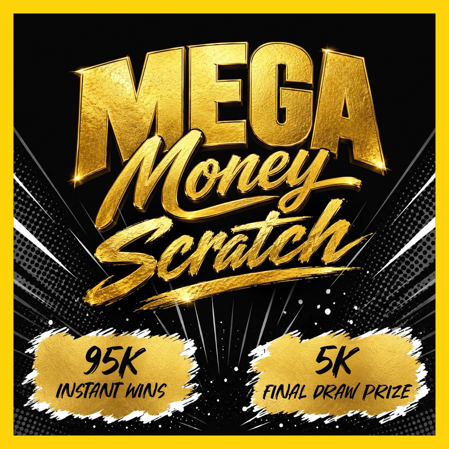 £100,000 Mega Money Scratch