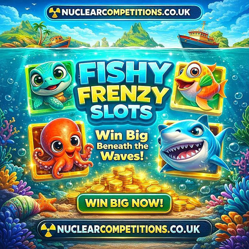 Nuclear Fishy Frenzy slots with huge cash instants