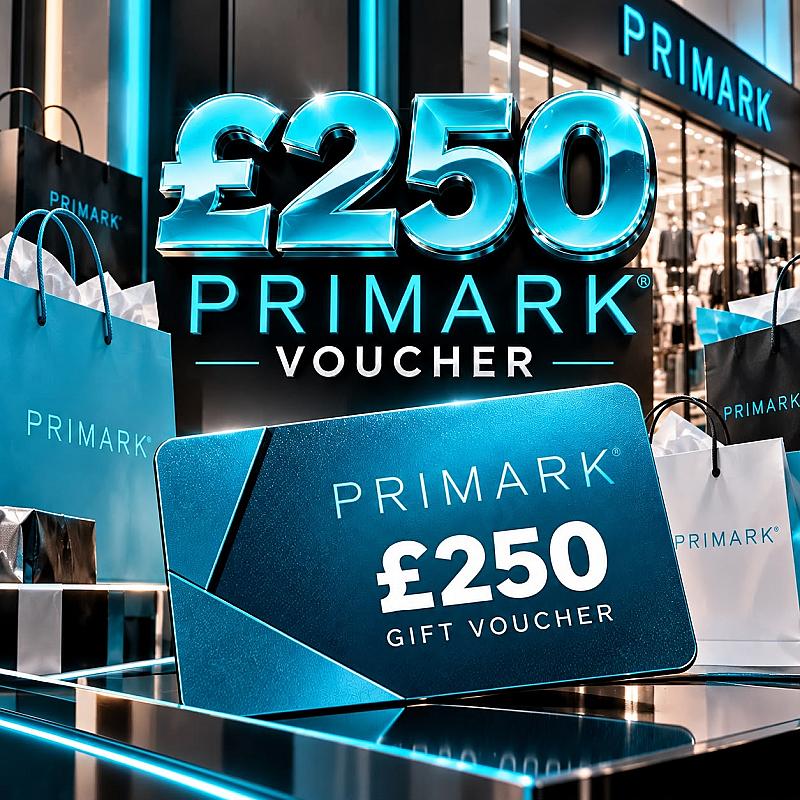 £250 Primark Gift card (Or gift card of your choice) plus Big ticket bundle instants to be won!!