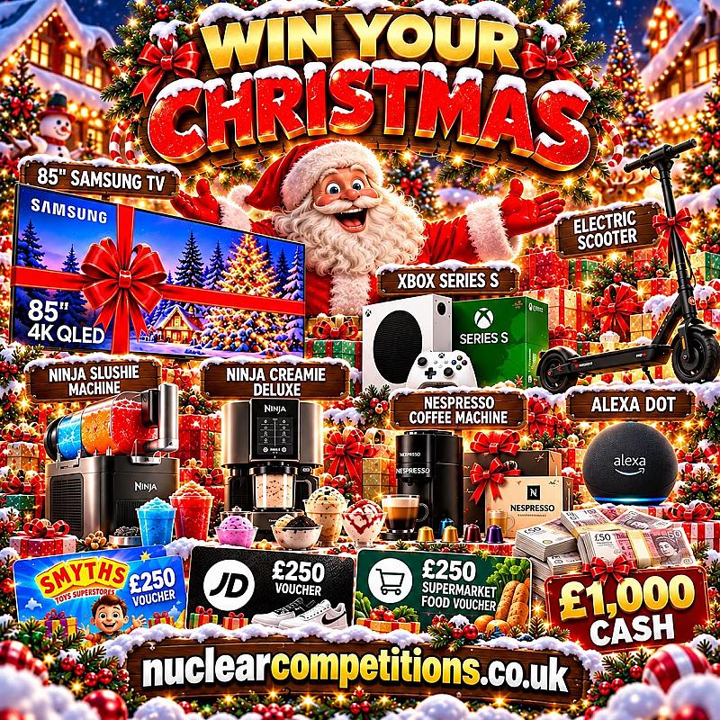 Win your Entire Christmas!! Straight comp no instants! You Win the LOT!