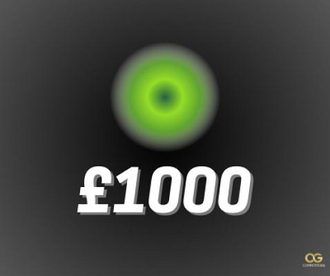 £1,000 CASH