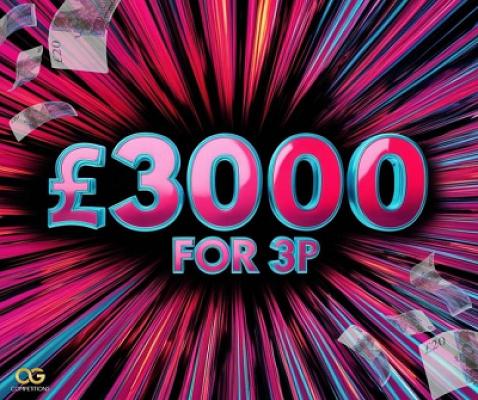 £3,000 For 3p with Instant Wins #3