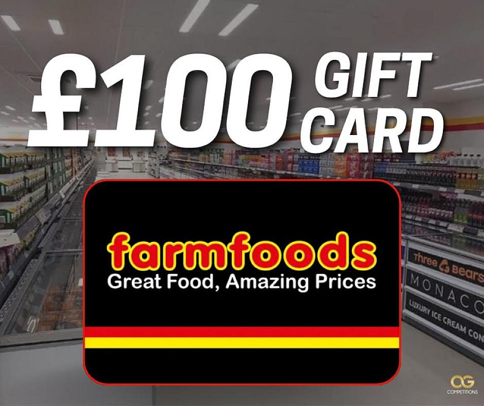 £100 Farmfoods Gift Card  