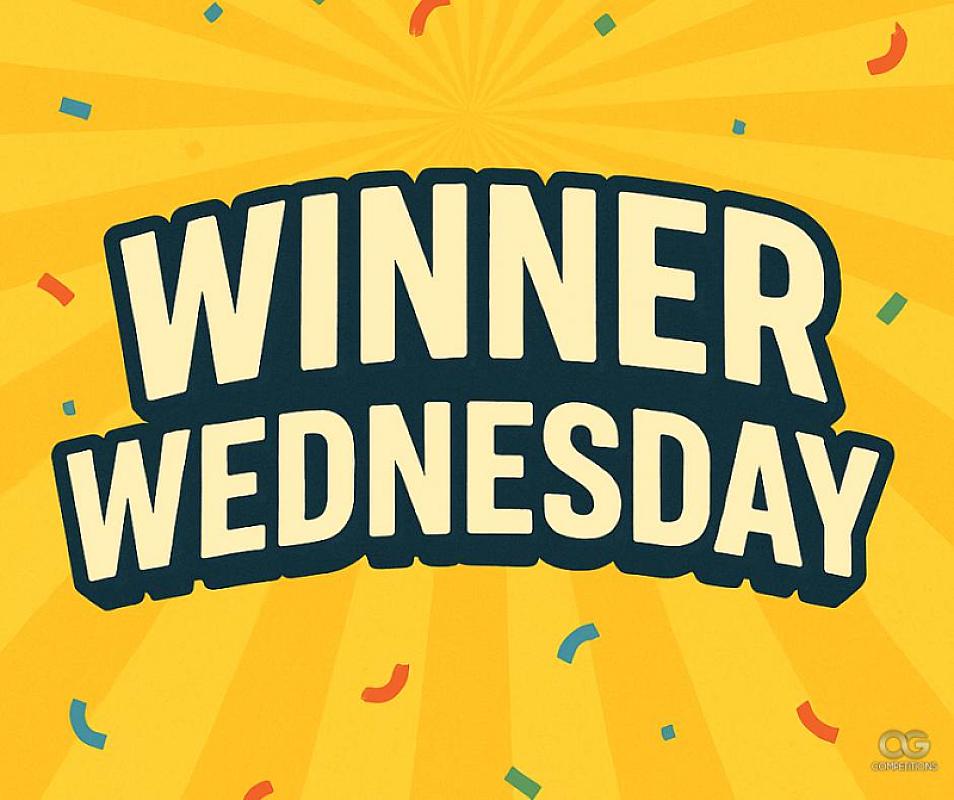 Winner Wednesday!! Grab Your Ticket Here!!   