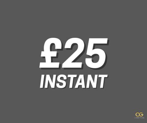 £25 CASH