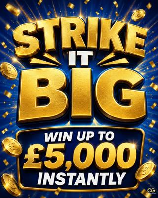 Strike It Big £800 Cash