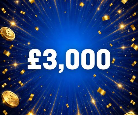 £3,000 CASH