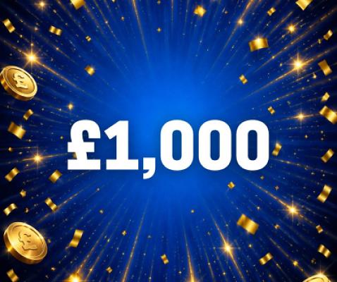 £1,000 CASH