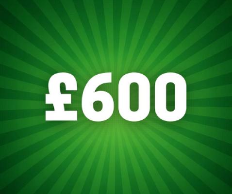 £600 CASH