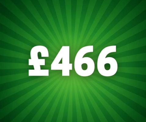 £466 CASH