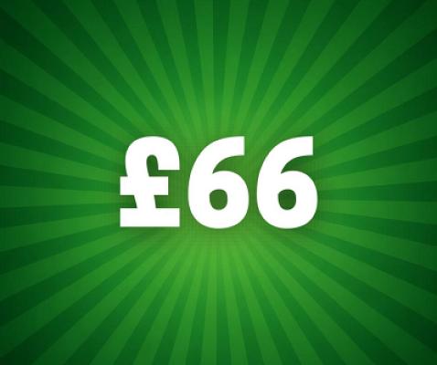 £66 CASH