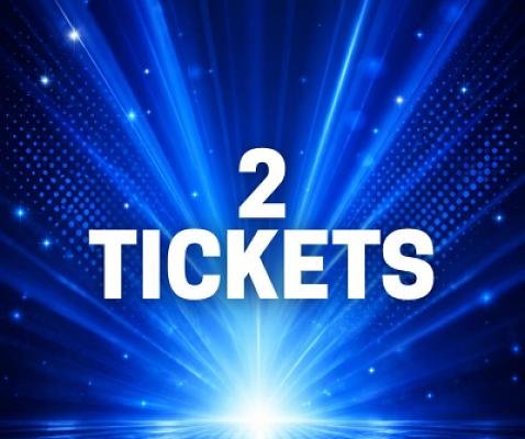 2 x TICKETS INTO LUCKY SIXPENCE