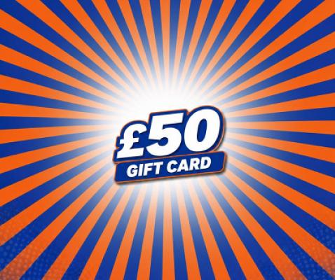 £50 B&M GIFT CARD