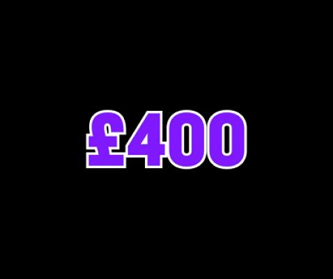 £400 CASH