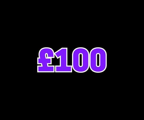 £100 CASH