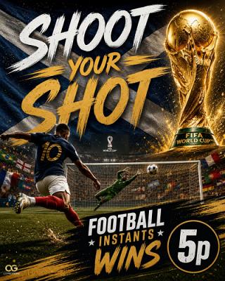 Shoot Your Shot £555 Cash