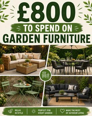£800 Garden Furniture Makeover