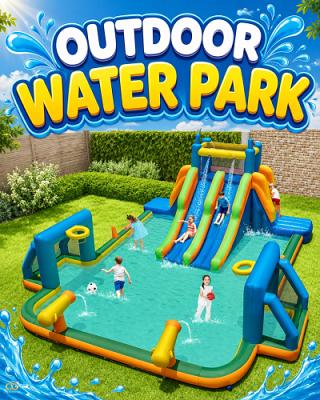 Huge Outdoor Water Park