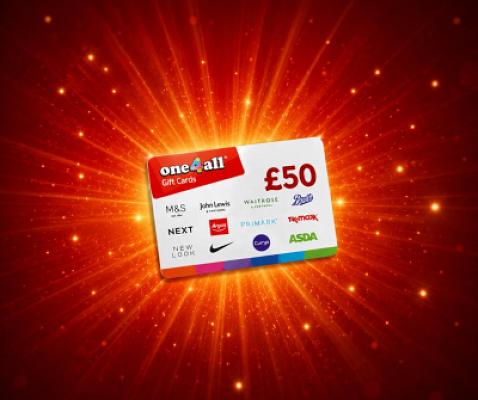 £50 ONE4ALL GIFT CARD