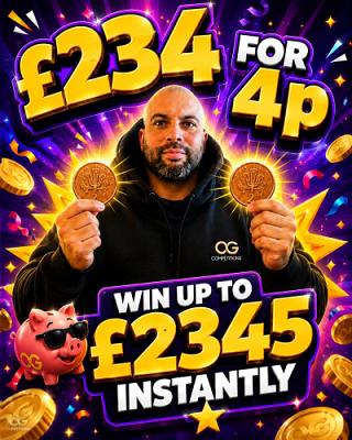 £234 For 4p With Instant Wins