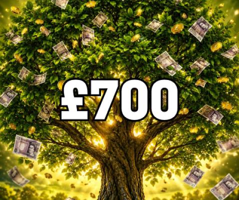 £700 CASH