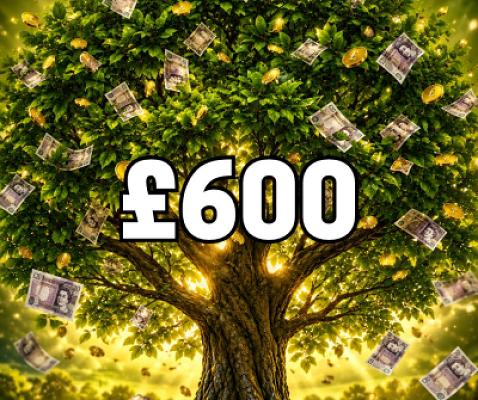 £600 CASH