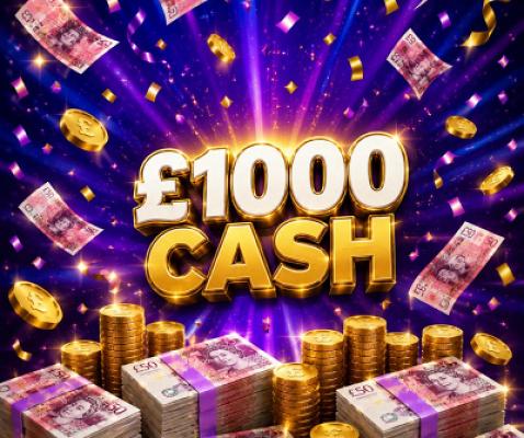 £1,000 CASH