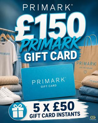 £150 Primark Gift Card With Instants
