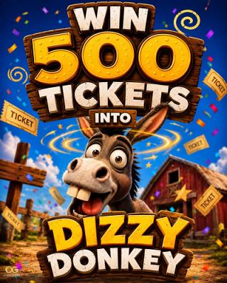 500 x Tickets Into Dizzy Donkey