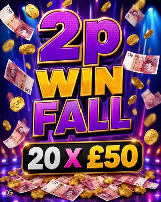 2p Win Fall £100 Cash