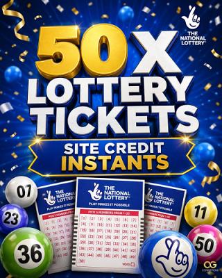 50 x Lottery Tickets 