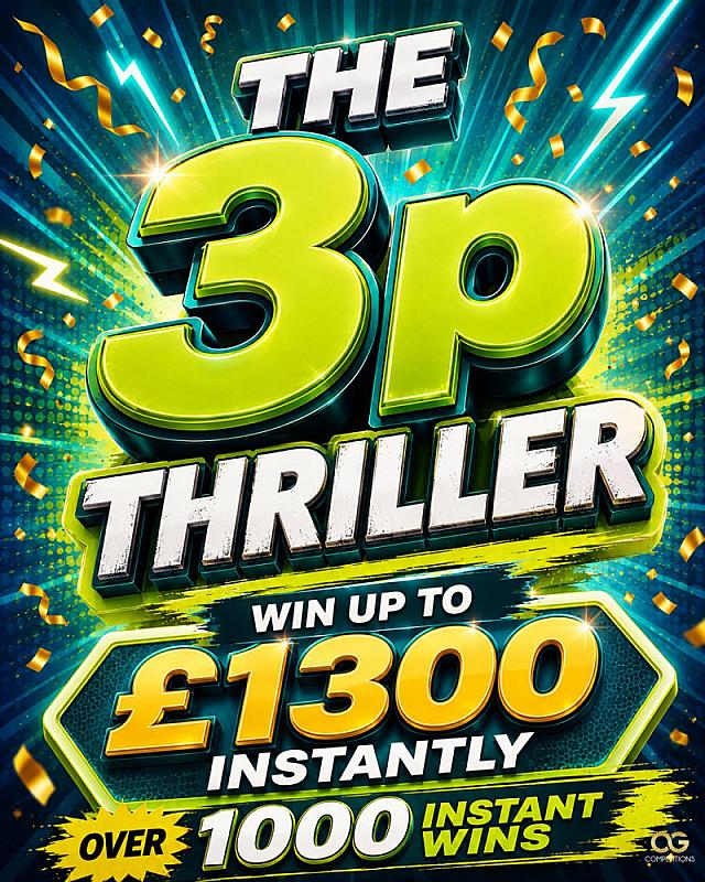 3p Thriller £300 Cash