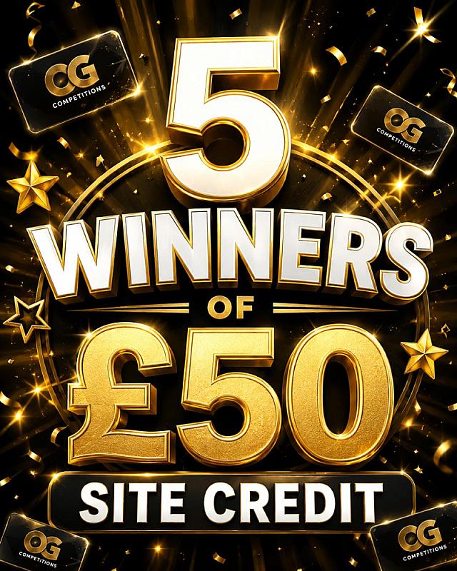 5 x Winners Of £50 Site Credit