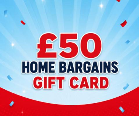 £50 HOME BARGAINS GIFT CARD