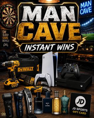 Man Cave £500 Cash