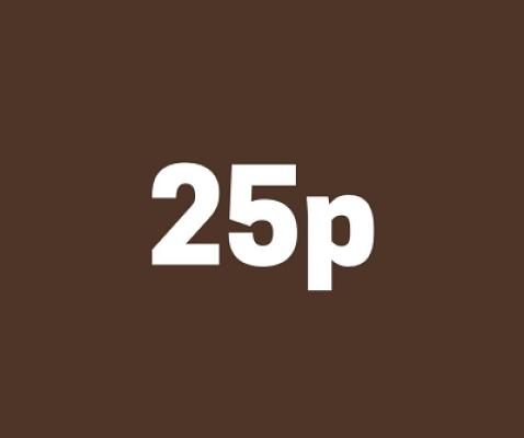 25p SITE CREDIT