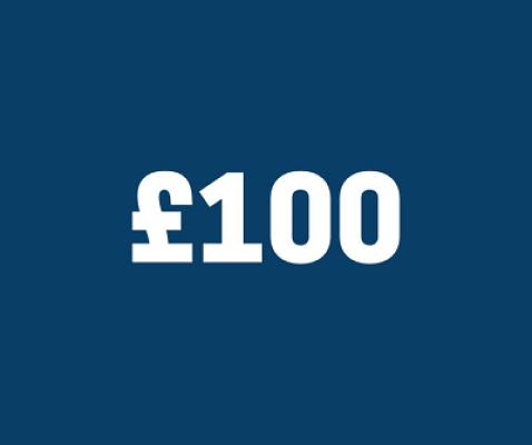 £100 CASH