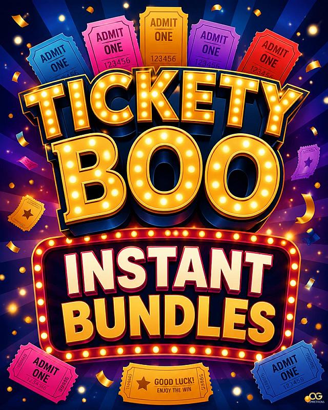 Tickety Boo 300 Ticket Bundle