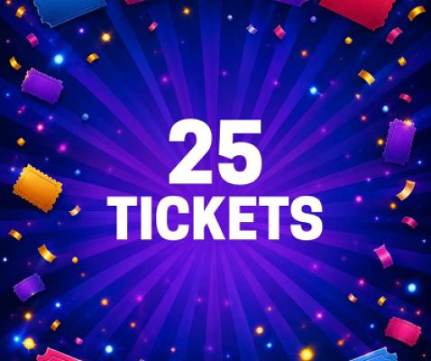 25 x TICKETS INTO BMW