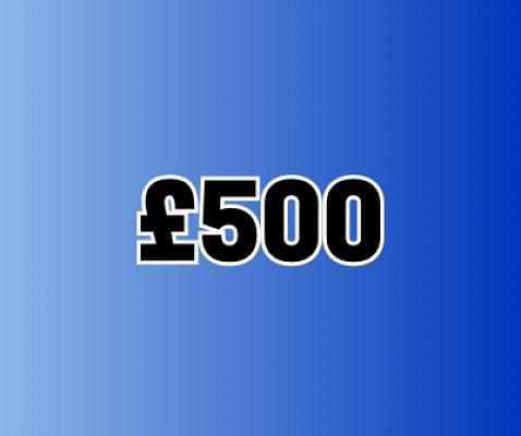 £500 CASH