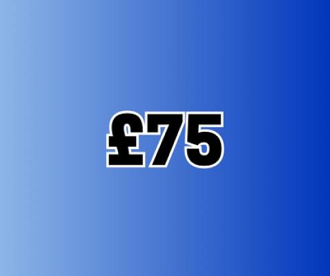 £75 CASH