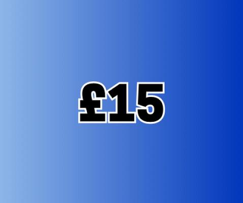 £15 SITE CREDIT