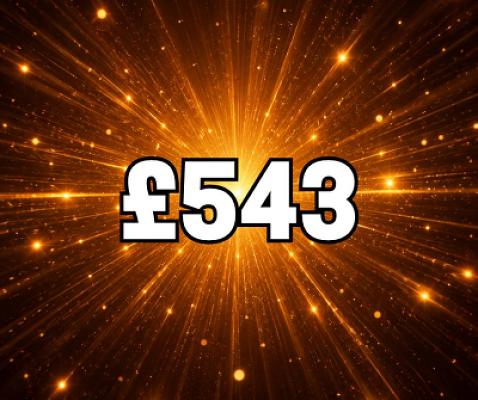 £543 CASH 