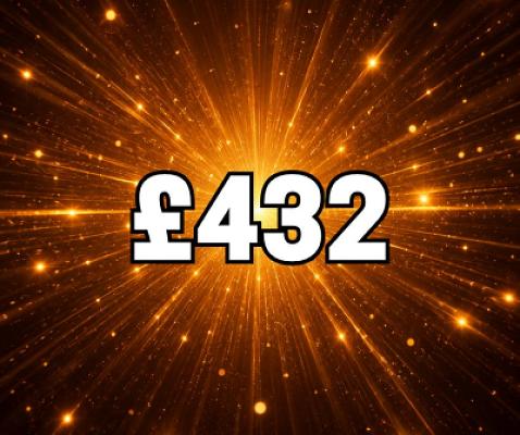 £432 CASH
