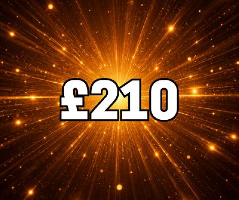£210 CASH