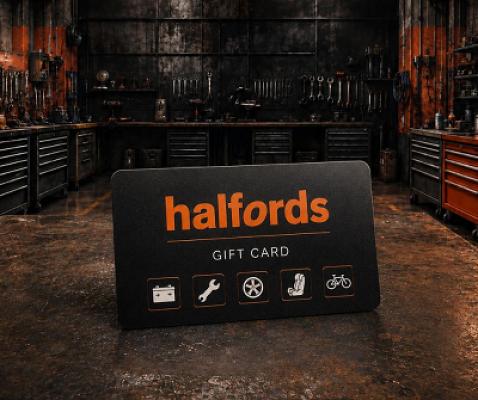 £100 HALFORDS GIFT CARD 